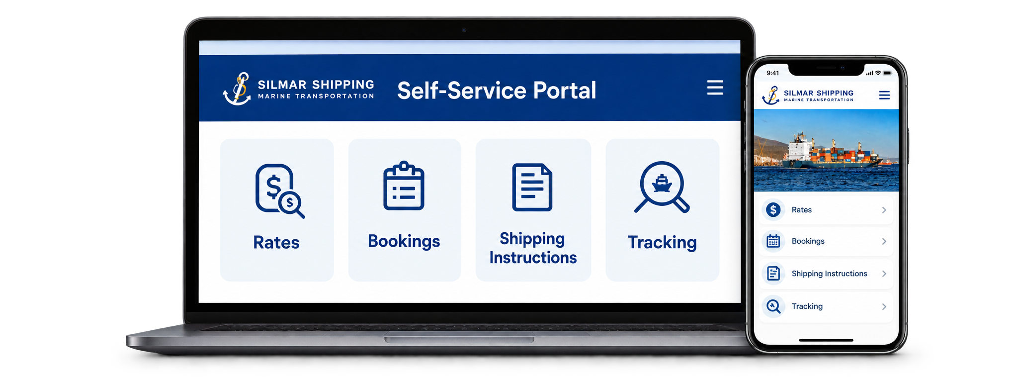 Silmar self-service portal